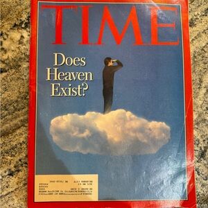 Magazine Cover - Blue & Red